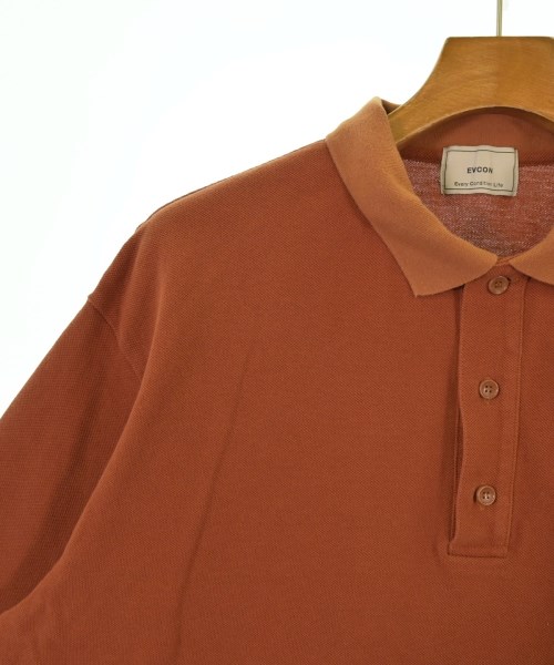 EVCON（エビコン）ポロシャツ オレンジ サイズ:3(L位) メンズ/2200643201057