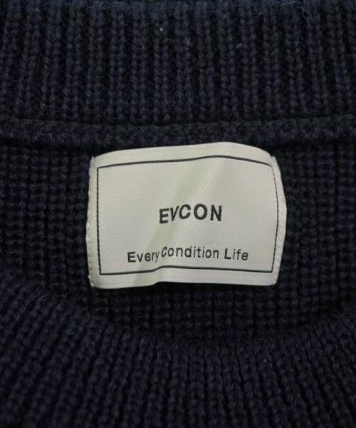 EVCON（エビコン）ニット・セーター 紺 サイズ:3(L位) メンズ/2200676824124