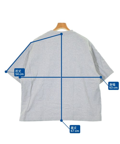 EVCON（エビコン）Tシャツ・カットソー グレー サイズ:2(M位) メンズ/2200641836077