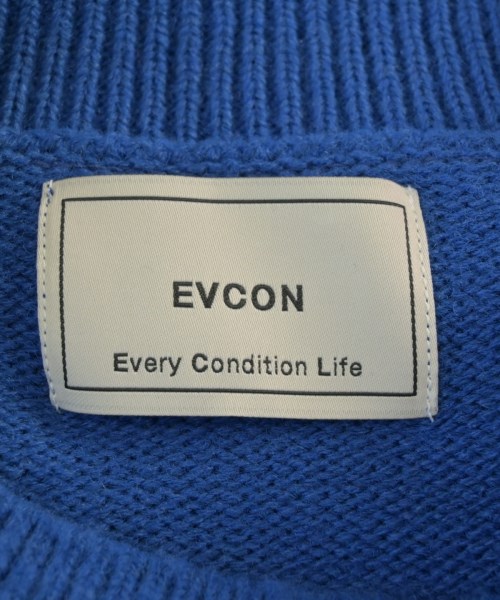 EVCON（エビコン）ニット・セーター 青 サイズ:3(L位) メンズ/2200663141036