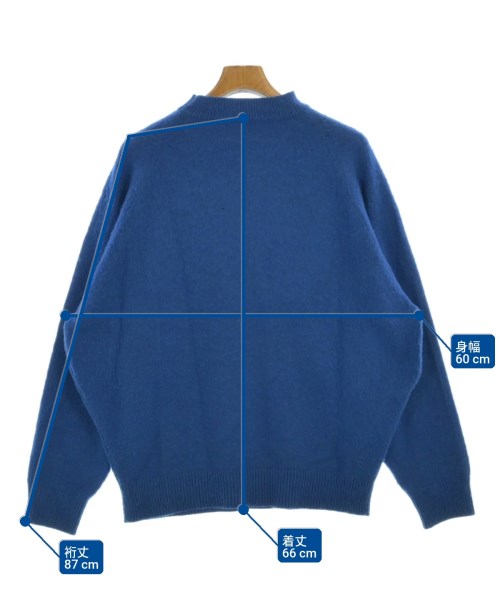 EVCON（エビコン）ニット・セーター 青 サイズ:3(L位) メンズ/2200663141036