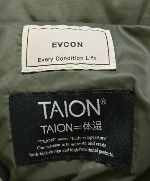 EVCON（エビコン）ダウンコート カーキ サイズ:2(M位) メンズ/2200686064039