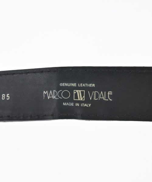 MARCOVIDALE（マルコヴィダーレ）ベルト シルバー サイズ:85 メンズ/2200670219070