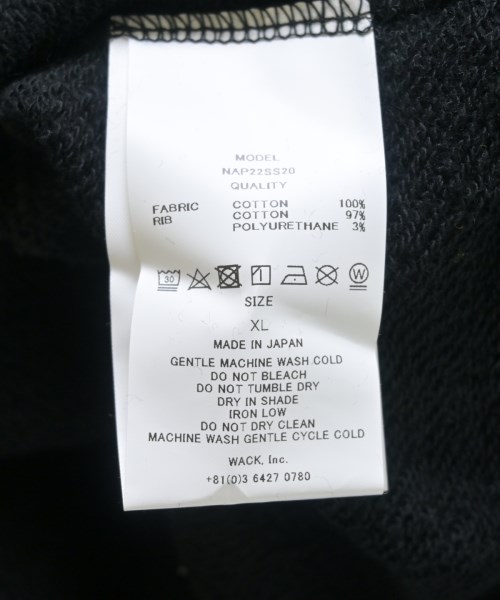 NEGLECT ADULT PATiENTS（ネグレクトアダルトペイシェンツ）スウェット 黒 サイズ:XL メンズ/2200692344286