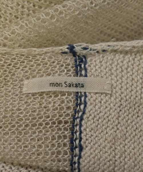 mon Sakata（モンサカタ）ニット・セーター ベージュ サイズ:F レディース/2200680175052
