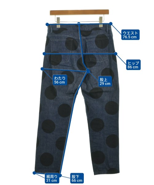 Y's Pink（ワイズピンク）デニムパンツ 紺 サイズ:2(M位) レディース/2200619591328