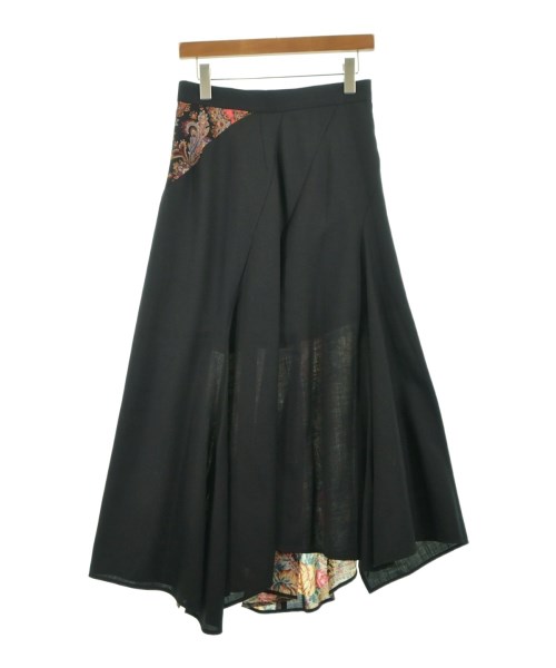 Y's Pink（ワイズピンク）ロング・マキシ丈スカート 黒 サイズ:2(M位) レディース/2200628265029