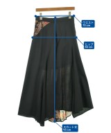 Y's Pink（ワイズピンク）ロング・マキシ丈スカート 黒 サイズ:2(M位) レディース/2200628265029