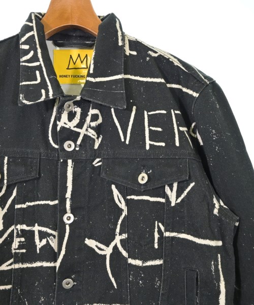 Honey Fucking Dijon（ハニーファッキングディジョン）デニムジャケット 黒 サイズ:L メンズ/2200612527010
