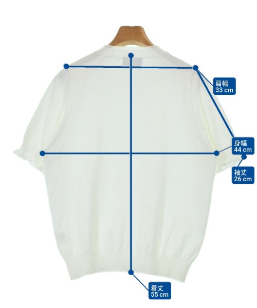 Pale Jute（ペールジュート）Tシャツ・カットソー 白 サイズ:F レディース/2200689488061