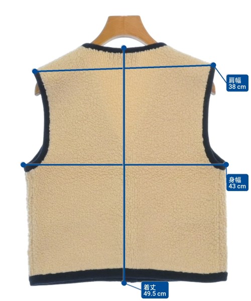 EENK（インク）ベスト ベージュ サイズ:XS-S レディース/2200616933015