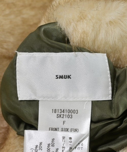 SMUK（スムーク）ミリタリーブルゾン ベージュ サイズ:F レディース/2200689942037