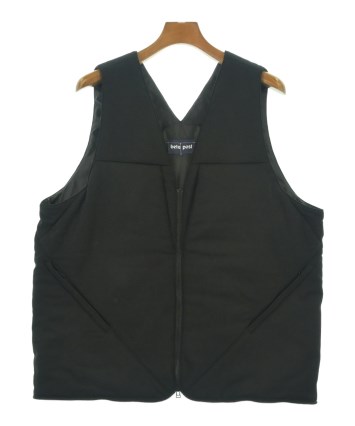 beta post ブラック ベスト beta post（ベータポスト）その他 黒 サイズ:3(L位) メンズ