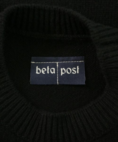 beta post（ベータポスト）ニット・セーター 黒 サイズ:3(L位) メンズ/2200629958081