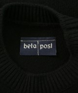 beta post（ベータポスト）ニット・セーター 黒 サイズ:3(L位) メンズ/2200629958081