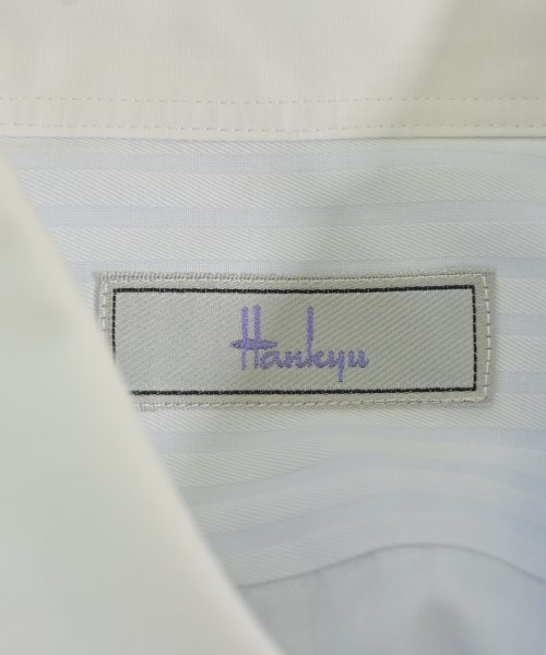 HANKYU MEN'S（ハンキュウメンズ）ドレスシャツ 白 サイズ:-(S位) メンズ/2200677535289
