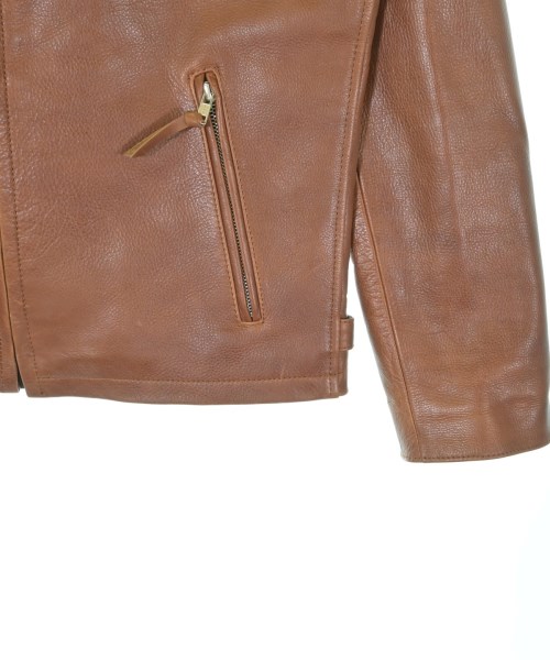 Liugoo Leathers（リューグーレザーズ）ライダース 茶 サイズ:40(M位) メンズ/2200679183013
