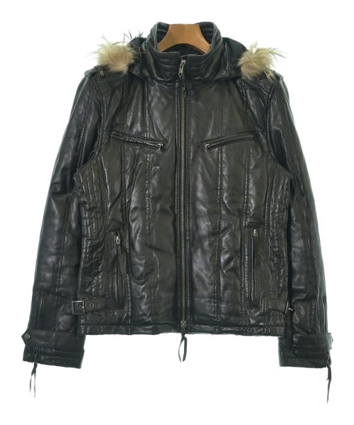 Liugoo Leathers(リューグーレザーズ)ブルゾン 黒 サイズ:L/2200683061017