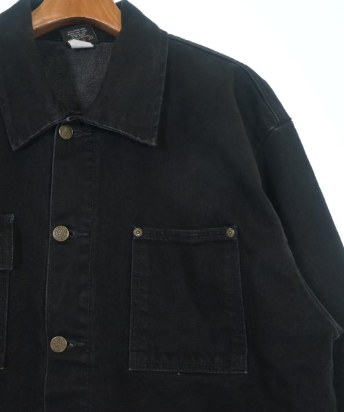 PRISON BLUES（プリズンブルース）デニムジャケット 黒 サイズ:L メンズ/2200626663025