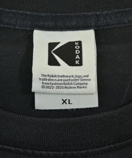 KODAK（コダック）Tシャツ・カットソー 黒 サイズ:XL メンズ/2200711250024