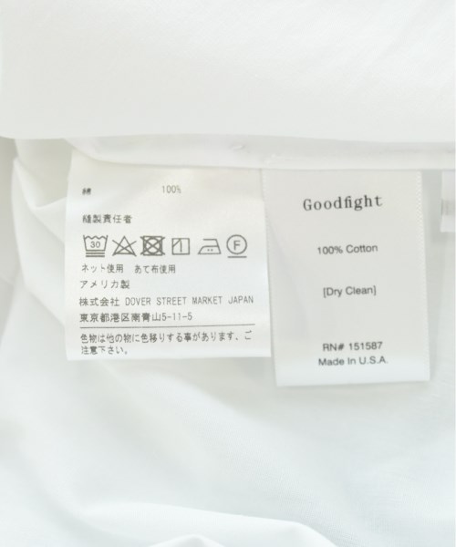 Goodfight（グッドファイト）カジュアルシャツ 白 サイズ:S メンズ/2200487558041