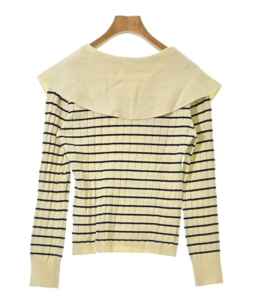 S COLLAGE（エスコラージュ）ニット・セーター 白 サイズ:F レディース/2200674591103