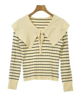 S COLLAGE（エスコラージュ）ニット・セーター 白 サイズ:F レディース/2200674591103