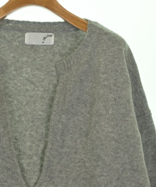 S COLLAGE（エスコラージュ）ニット・セーター グレー サイズ:F レディース/2200656079032