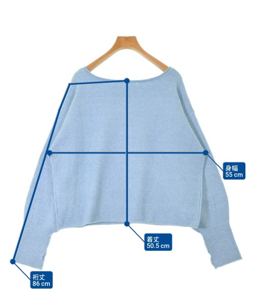 S COLLAGE（エスコラージュ）ニット・セーター 青 サイズ:F レディース/2200646154091