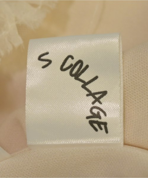 S COLLAGE（エスコラージュ）ワンピース 白 サイズ:F レディース/2200723079101