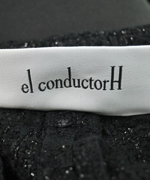 el conductorH（コンダクター）ショートパンツ 黒 サイズ:0(XS位) レディース/2200603824067