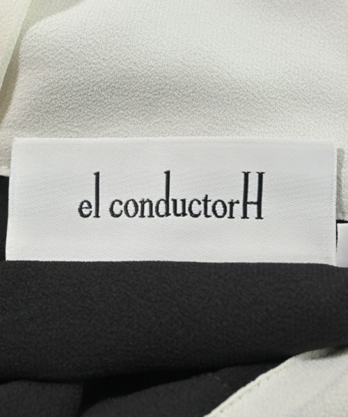 el conductorH（コンダクター）シャツワンピース 黒 サイズ:0(XS位) レディース/2200603824098