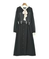 el conductorH（コンダクター）シャツワンピース 黒 サイズ:0(XS位) レディース/2200603824098