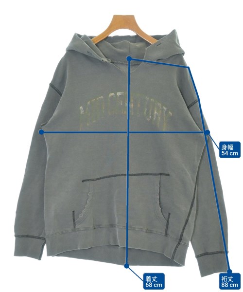 FUHAM（フハム）パーカー 黒 サイズ:38(M位) レディース/2200670729029