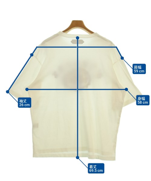 AUBERGE（オーベルジュ）Tシャツ・カットソー 白 サイズ:42(XS位) メンズ/2200549294368