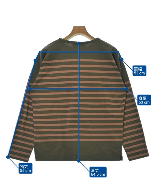 AUBERGE（オーベルジュ）Tシャツ・カットソー 茶 サイズ:42(M位) メンズ/2200673610041