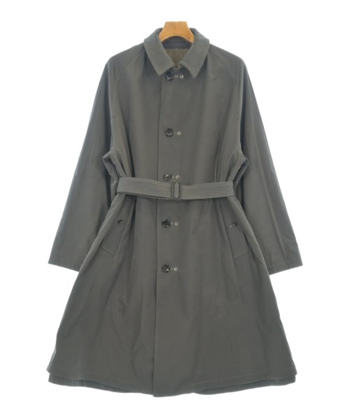 AUBERGE（オーベルジュ）ステンカラーコート 茶 サイズ:42(XS位) メンズ/2200648416012