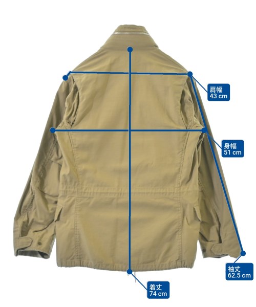 AUBERGE（オーベルジュ）ブルゾン ベージュ サイズ:38(M位) メンズ/2200663381012