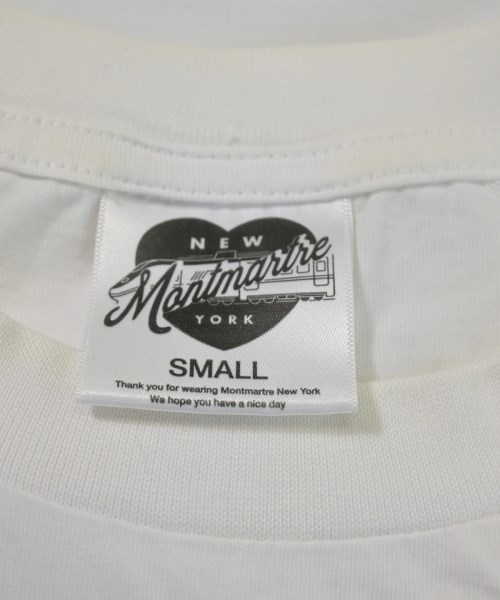 MONTMARTRE NEW YORK（モンマルトルニューヨーク）Tシャツ・カットソー 白 サイズ:S レディース/2200640279035