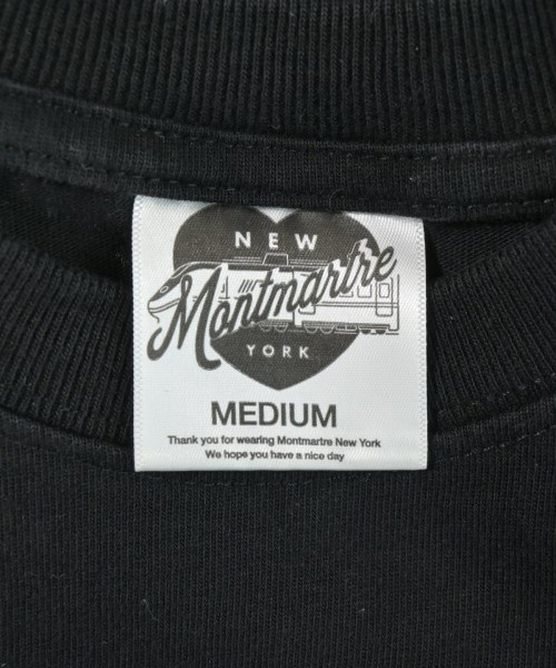 MONTMARTRE NEW YORK（モンマルトルニューヨーク）Tシャツ・カットソー 黒 サイズ:M メンズ/2200729024020