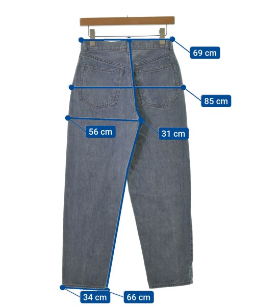 Text（テキスト）デニムパンツ 青 サイズ:0(XS位) メンズ/2200496624034