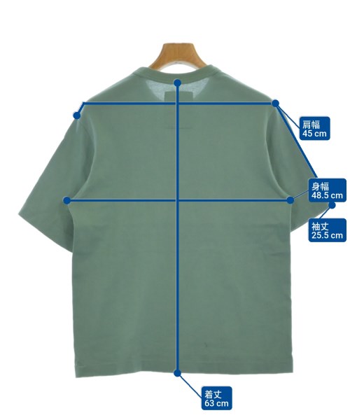 Text（テキスト）Tシャツ・カットソー 緑 サイズ:0(XS位) メンズ/2200671374020