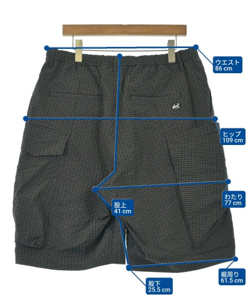 NULL TOKYO（ヌルトウキョウ）ショートパンツ 黒 サイズ:L メンズ/2200666808080