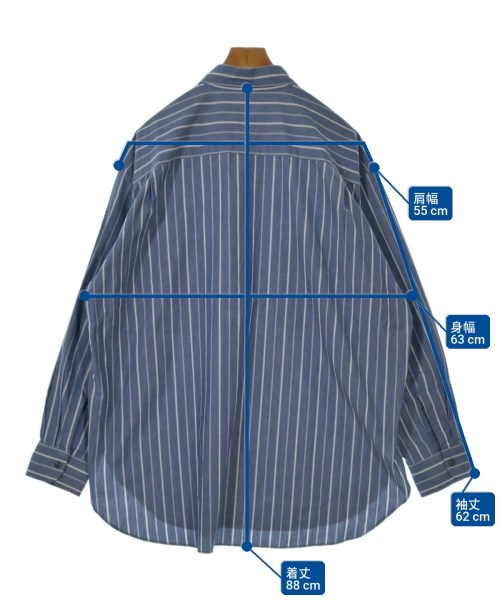 Marvine Pontiak Shirts Makers（マービンポンティアックシャツメーカーズ）カジュアルシャツ 青 サイズ:ONE メンズ/2200637638067