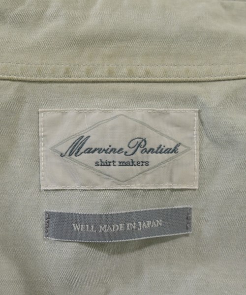 Marvine Pontiak Shirts Makers（マービンポンティアックシャツメーカーズ）カジュアルシャツ 緑 サイズ:ONE メンズ/2200632196135