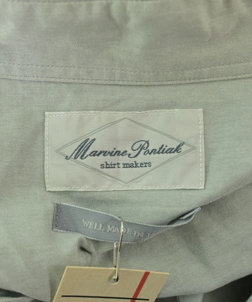 Marvine Pontiak Shirts Makers（マービンポンティアックシャツメーカーズ）カジュアルシャツ グレー サイズ:F メンズ/2200670903023