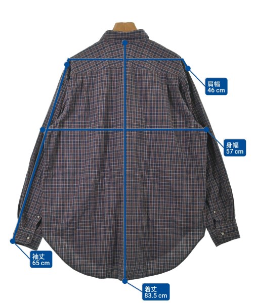 Marvine Pontiak Shirts Makers（マービンポンティアックシャツメーカーズ）カジュアルシャツ 紺 サイズ:ONE メンズ/2200693559320