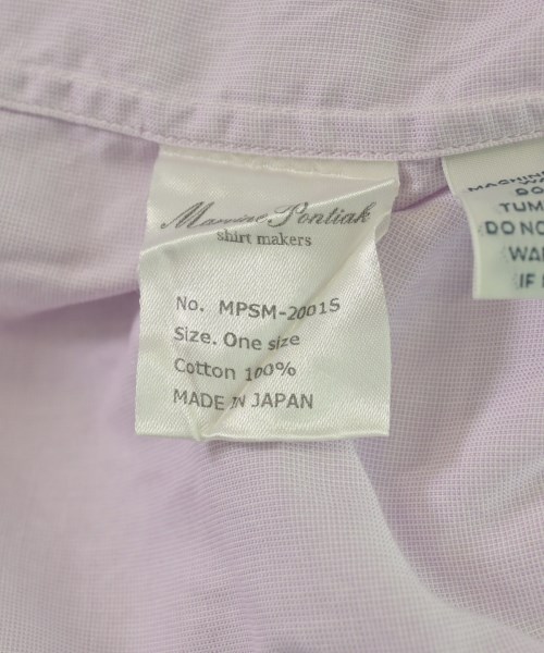 Marvine Pontiak Shirts Makers（マービンポンティアックシャツメーカーズ）カジュアルシャツ ピンク サイズ:ONE メンズ/2200694174393