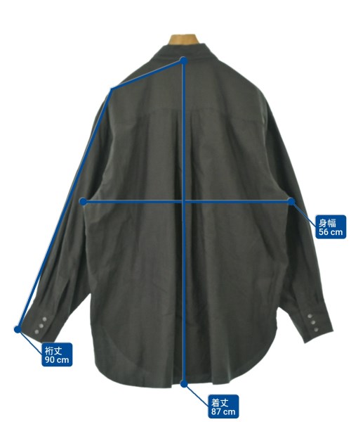 Marvine Pontiak Shirts Makers（マービンポンティアックシャツメーカーズ）カジュアルシャツ グレー サイズ:F メンズ/2200666822062