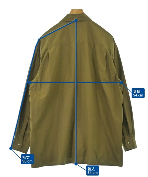 Marvine Pontiak Shirts Makers（マービンポンティアックシャツメーカーズ）カジュアルシャツ カーキ サイズ:ONE メンズ/2200666822079